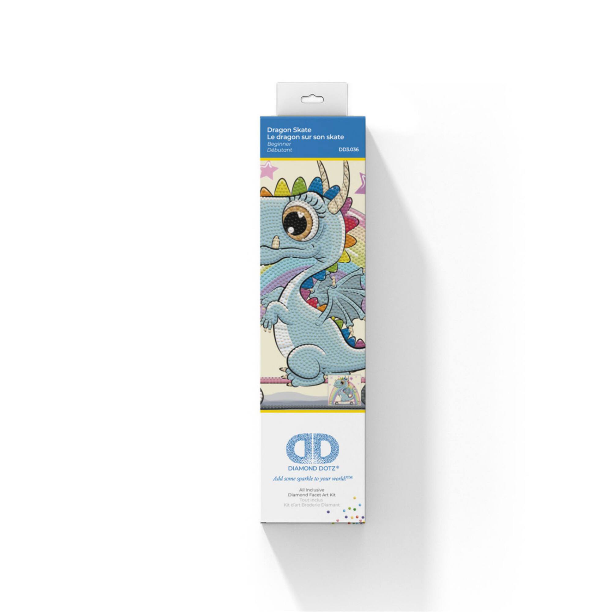 Diamond Dotz® Beginner Dragon Skate Diamond Painting Kit